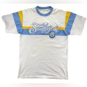 Vintage Southpole T Shirt Men's Large White Y2K Hip Hop Embroidered Y2K Baggy